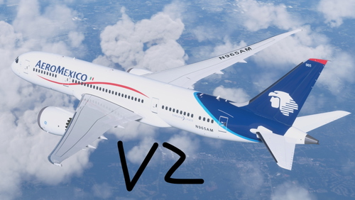 Kuro B787-8 v2 Aeromexico N965AM 
