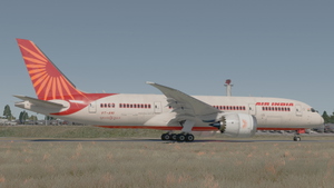 Kuro B787-8 v2 - Air India VT-ANI (Dirty) [WINGS FIXED] thumbnail 2