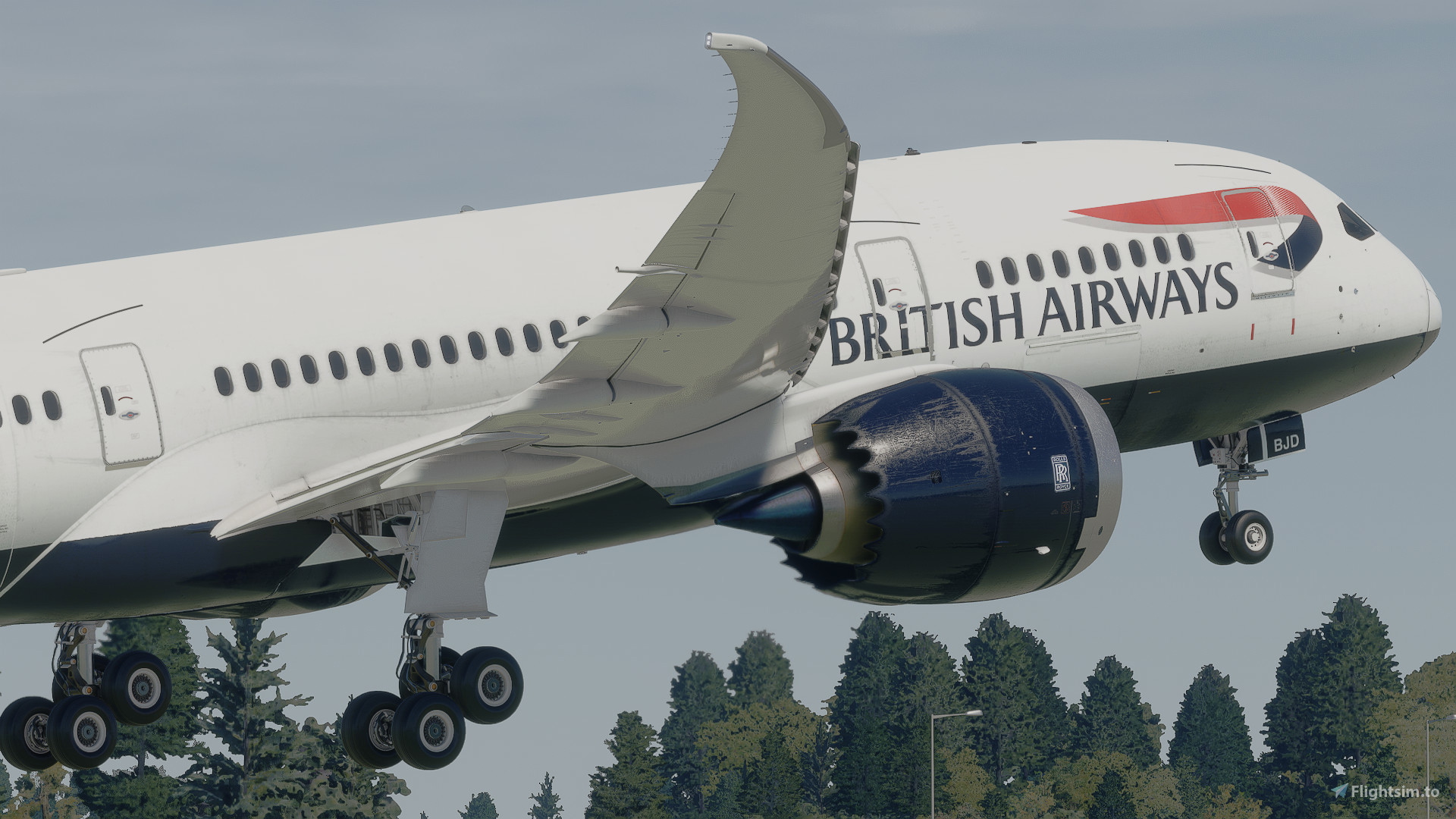Kuro B787-8 v2 - British Airways G-ZBJD (DIRTY) for