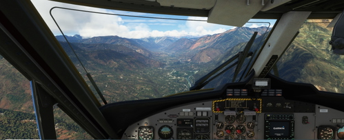 No.72, Landing a Twin Otter at Kulla Manali in India