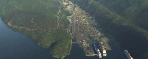 No.70, Landing a Twin Otter at Skagway Alaska 