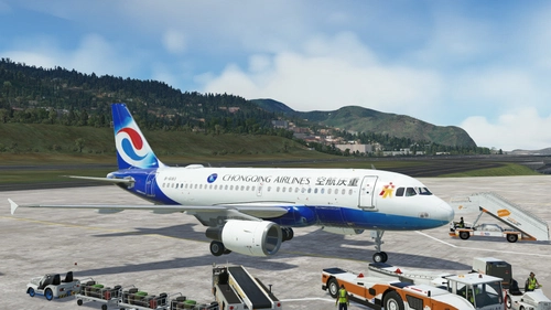 LartinVFR Chongqing Airline livery