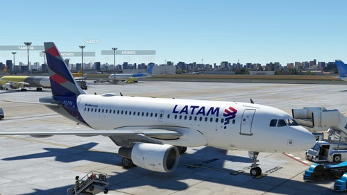 LatinVFR Airbus A319 LATAM (PT-TPA)