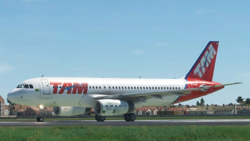 LatinVFR Airbus A320-200 TAM PT-MZY