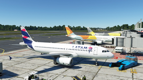 LatinVFR Airbus A320 LATAM (CC-CQM)