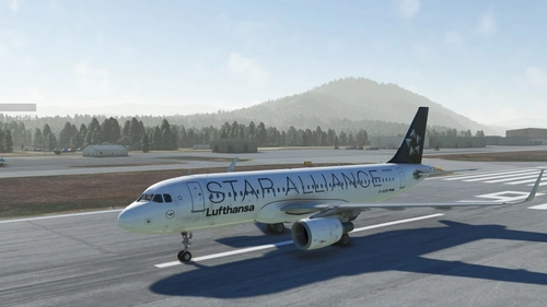 LatinVFR Airbus A320 Lufthansa (D-AIZN)