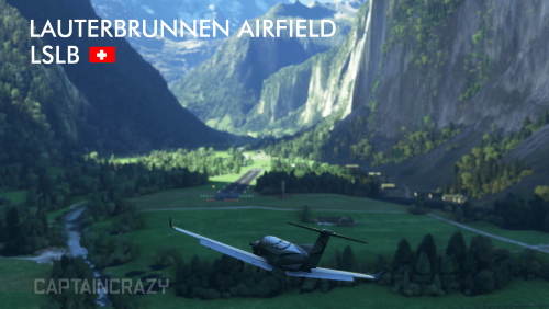 Lauterbrunnen Airfield | LSLB | FICTIONAL