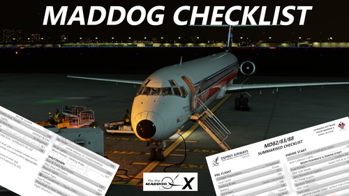 Leonardo Maddog MD82/83/88 Checklists