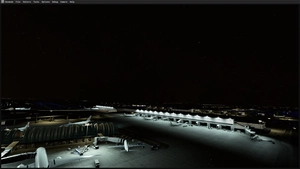 LFPG terrain fix with AFCAD and ground marking (with glass jetways option for GSX users) thumbnail 24