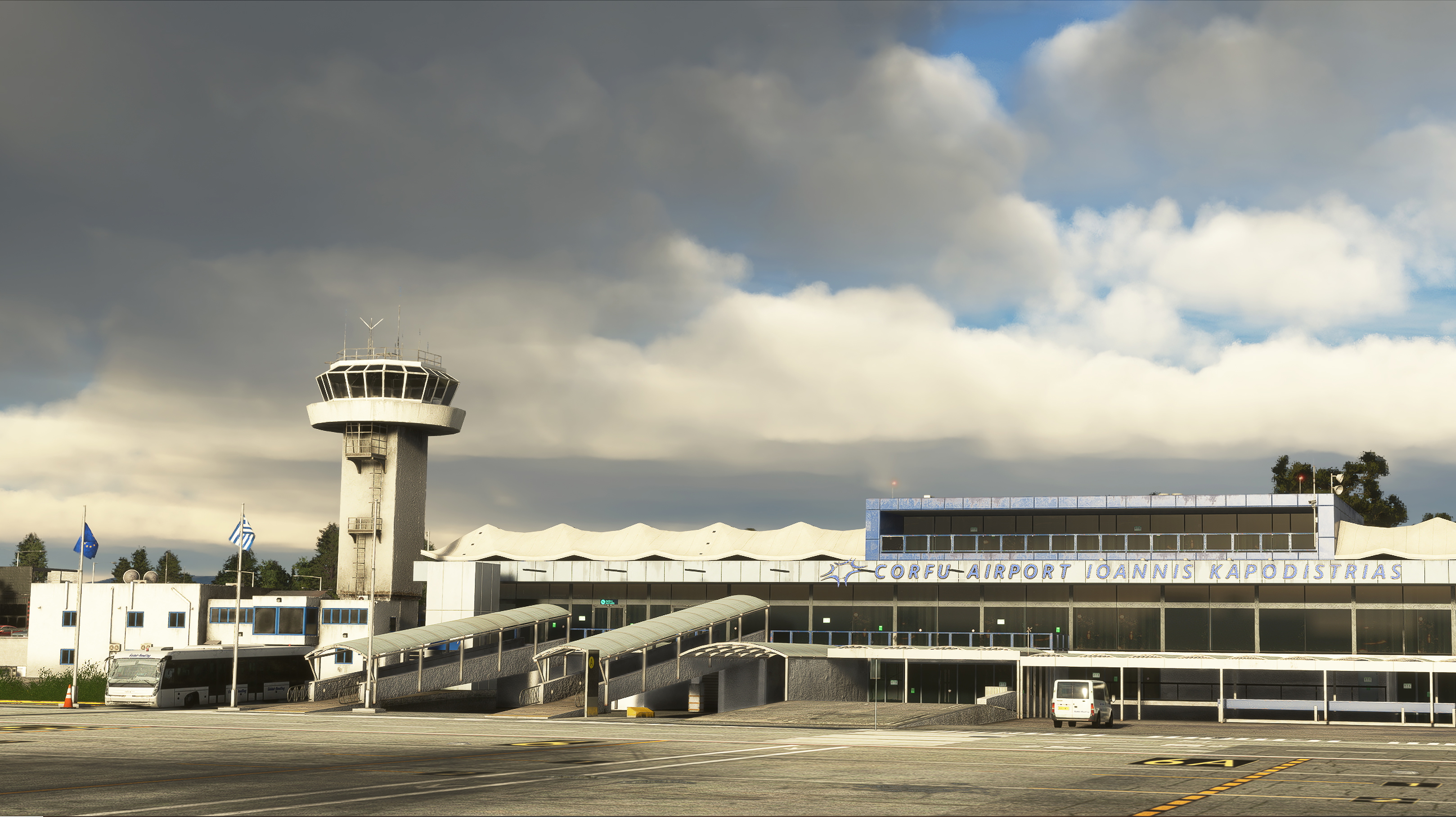 LGKR Corfu Airport by FlyTampa - FULL GSX PROFILE - Image 1