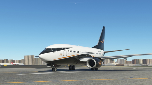 LIBYAN EXPRESS VIP (5A-VIP) PMDG 737-600