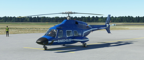 Livery Bell 222B Bundespolizei