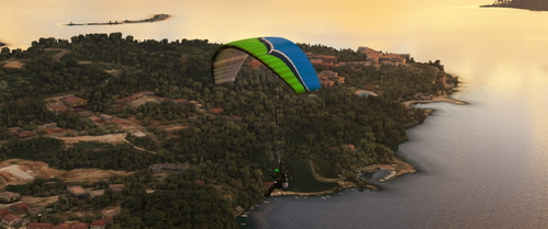 Livery FL Paramotor Falcon - Ozon green blue