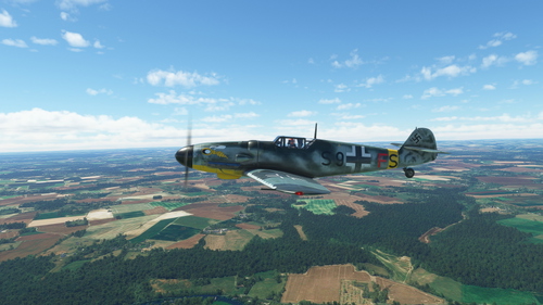 Livery Flyingiron bf-109 / Zerstörergeschwader 1