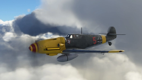 Livery FlyingIron bf-109 Red 5