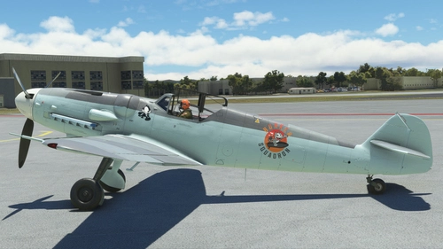 Livery FlyingIron Simulations bf109 Bunker Squad