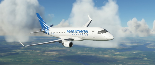 Livery FSS E-Jet 175 Marathon Air SX-MTO