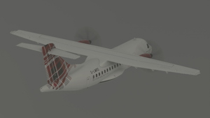 Loganair (G-LMSA & -SB) - Asobo ATR 42-600 thumbnail 6