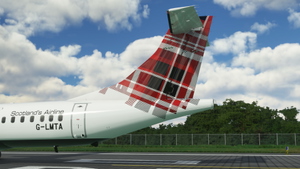 Loganair (G-LMTA) - Asobo ATR 72-600 thumbnail 1