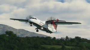 Loganair (G-LMTA) - Asobo ATR 72-600 thumbnail 2
