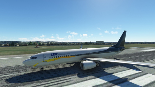 LOT Polish Airlines SP-LWG PMDG 737-800