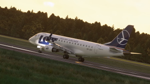 LOT Polish Airlines w/Cabin FSS E170 thumbnail 2