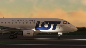 LOT Polish Airlines w/Cabin FSS E170 thumbnail 4