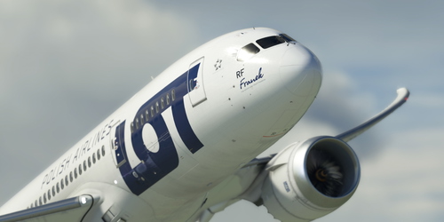 LOT SP-LRF "Franek" sticker | Kuro B787-8 V2