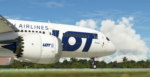 LOT SP-LRG "Cichociemni" Sticker | Kuro B787-8 V2