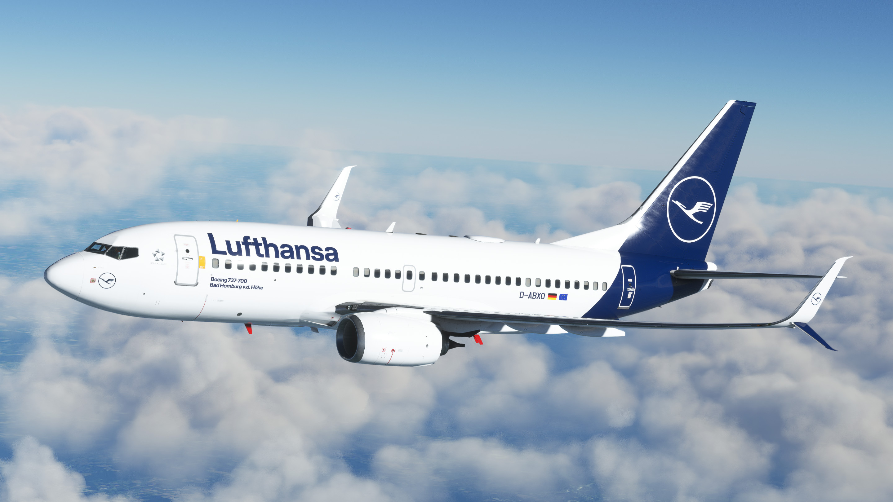 Lufthansa 737-700 D-ABXO Bad Homburg v.d. Höhe - Aircraft Liveries