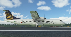 Lufthansa Regional by Contact Air "1993 livery" Hans Hartmann ATR 72-600 thumbnail 2