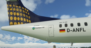 Lufthansa Regional by Contact Air "1993 livery" Hans Hartmann ATR 72-600 thumbnail 4