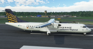 Lufthansa Regional by Contact Air "1993 livery" Hans Hartmann ATR 72-600 thumbnail 5