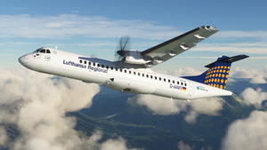 Lufthansa Regional [D-ANFI] Asobo ATR72 8K thumbnail 4