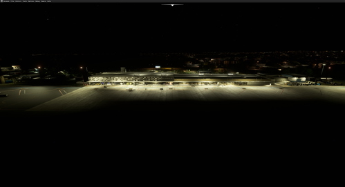 Luzes do terminal SBCG 