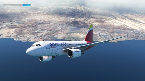 LVFR A318_CEO_CFM IBERIA ONE WORLD FICTITIOUS