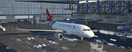 LVFR A319 Hunan airlines livery FBW 