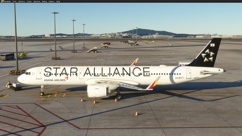 [LVFR A321 NEO] 8K ASIANA AIRLINE STAR ALLIANCE HL8071 LIVERY