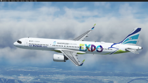 LVFR-A321 NEO Air Busan World Expo _ HL8504 Livery