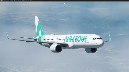 LVFR-A321 NEO Air Seoul _ HL7212 Livery