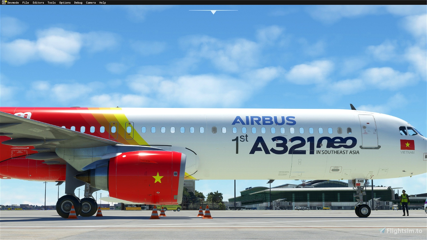 [LVFR A321 NEO] VIETJET special livery for FIRST A321 NEO a oldalon ...