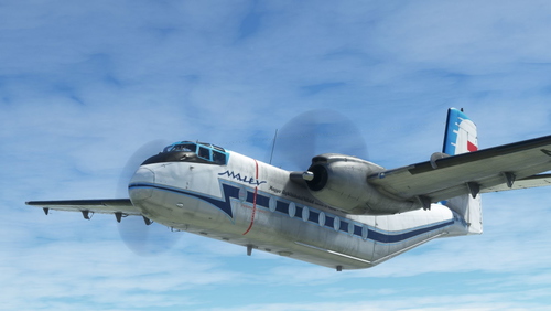 Malev Hungarian Air Transport livery for DHC-4 Caribou (Fictional)