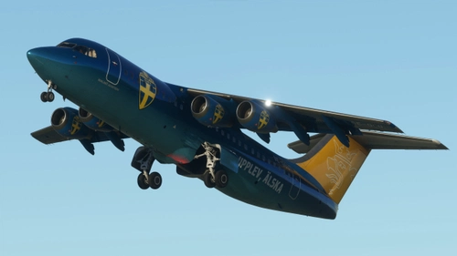 Malmö Aviation/SVFF - SE-DSU - JF BAe 146-300