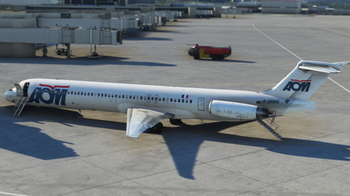 MD-83 AOM French Airlines Pack