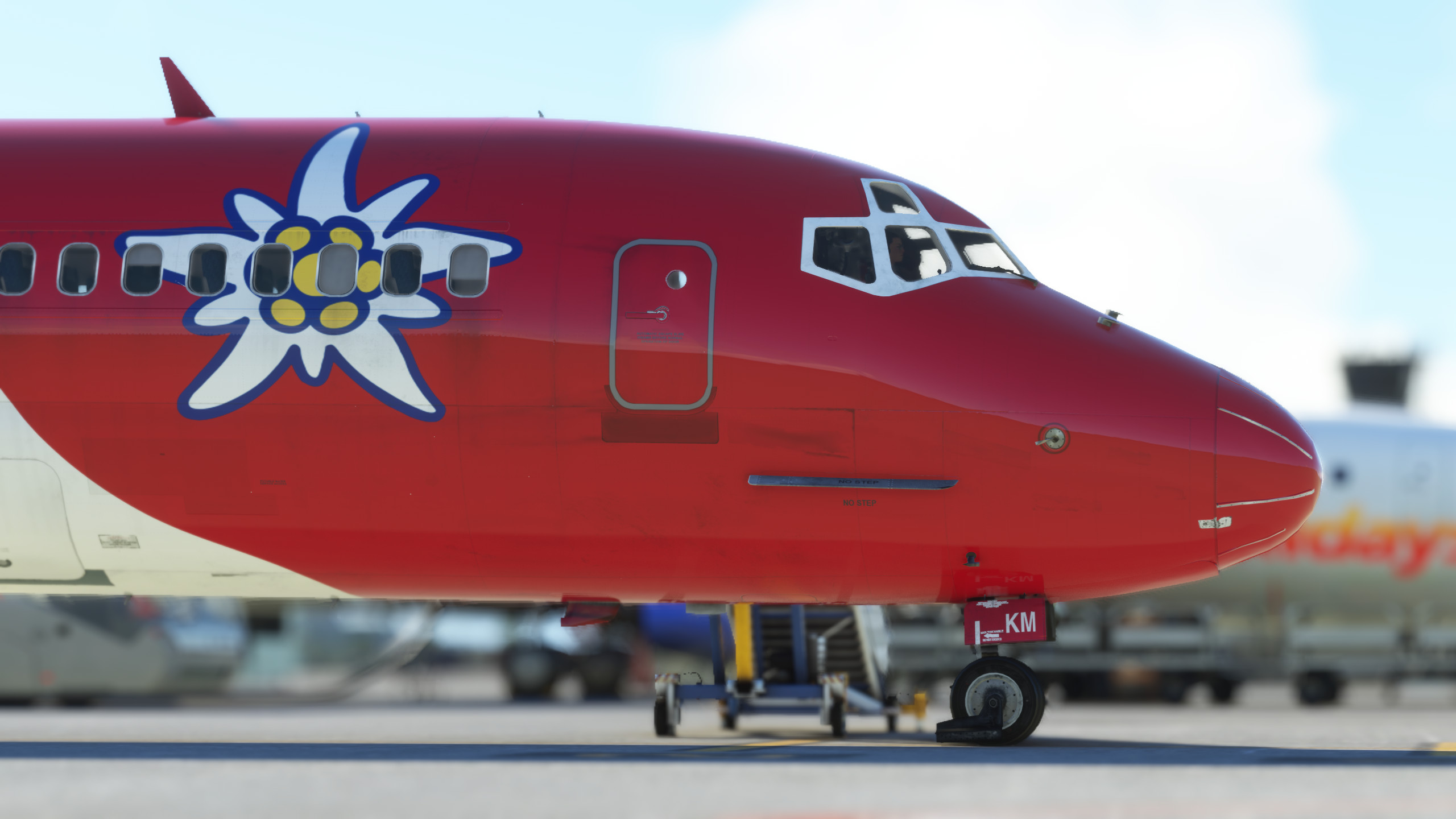 MD-83 Edelweiss HB-IKM - Aircraft Liveries for MSFS