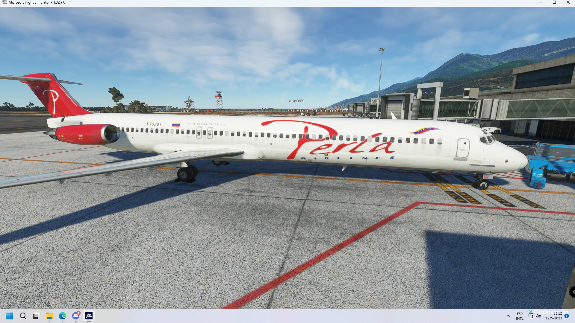 MD83 - Perla Airlines YV529T - Aircraft Liveries for MSFS
