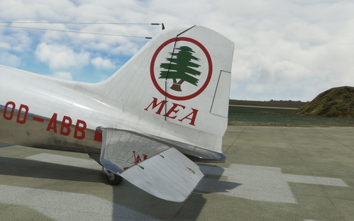 MEA Middle East Airlines DC-3 OD-ABB