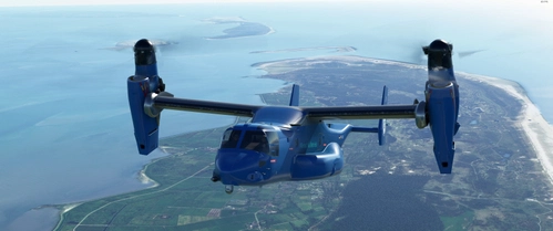 Mensch & Betrieb - MV-22B Osprey from Miltech Simulations - Liverie 