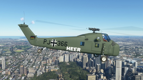 Meravo livery for Sikorsky H34