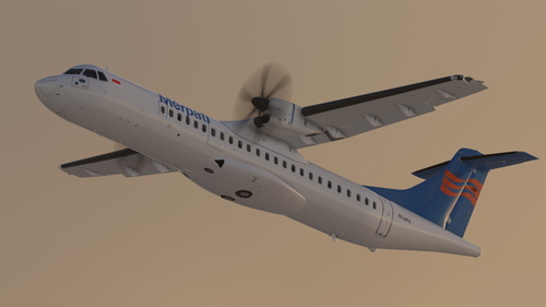 Merpati PK-MFA | Hans Hartmann ATR 72-600